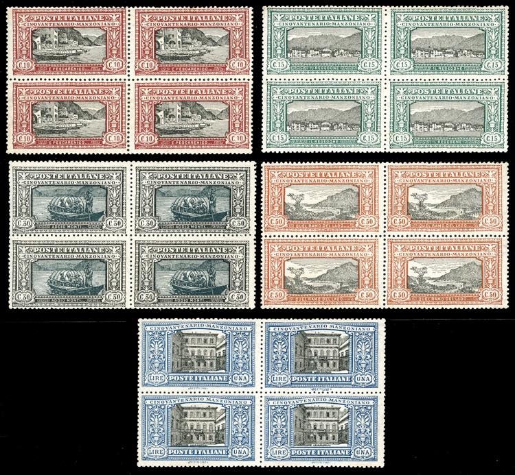 1923 - Manzoni, serietta di ... 