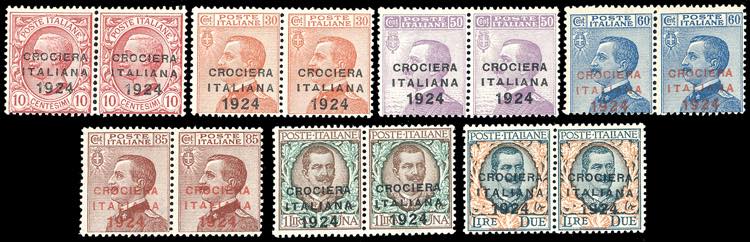 1924 - Crociera Italiana, serie ... 