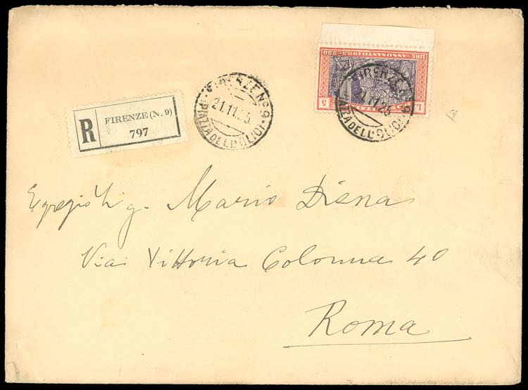 1925 - 5 + 2,50 lire Anno Santo ... 