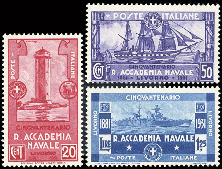 1931 - Accademia Navale, serie ... 