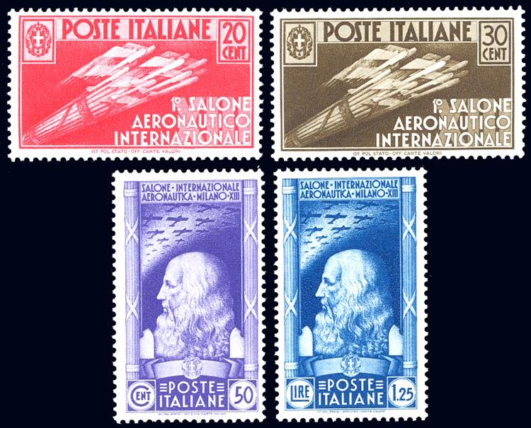 1935 - Salone aeronautico, serie ... 