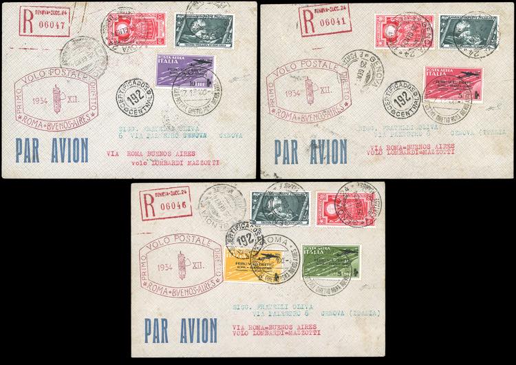 1934 - Volo Roma-Buenos Aires, ... 