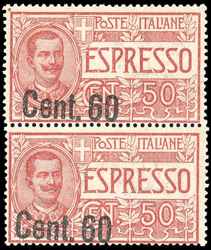 1922 - 60 cent. su 50 cent. (6), ... 