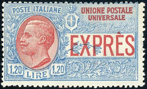1922 - 1,20 lire, non emesso (8), ... 