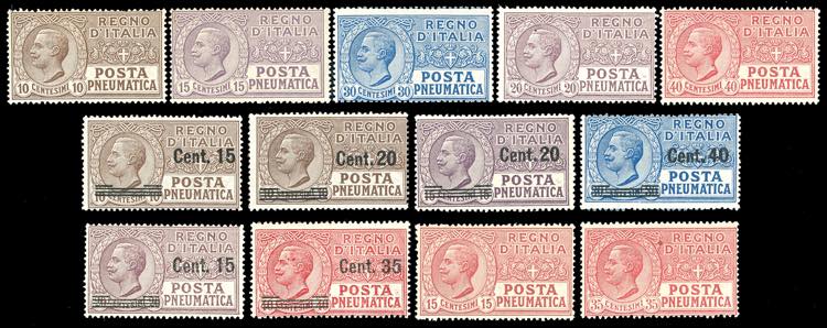 1913/28 - Le prime cinque ... 