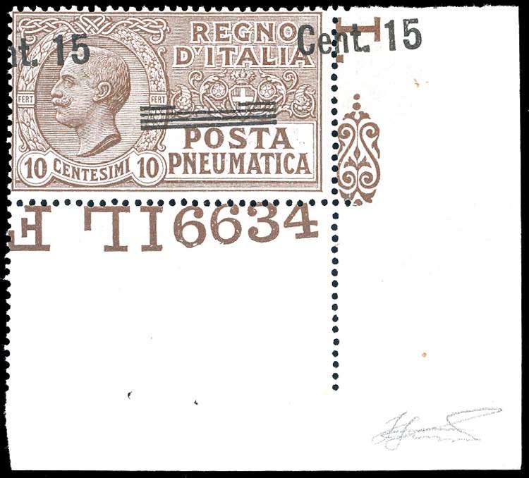1924 - 15 cent. su 10 cent. bruno, ... 