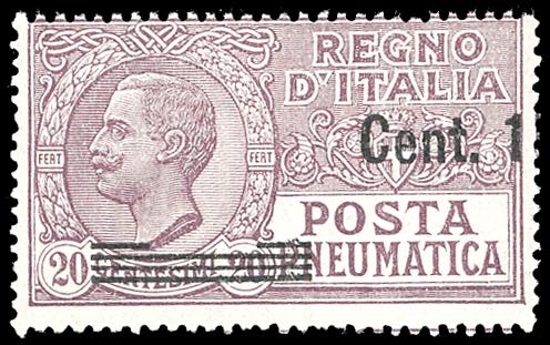 1927 - 15 cent. su 20 cent., solo ... 
