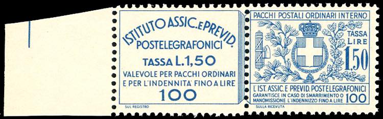 1936 - 1,50 lire Istituto ... 