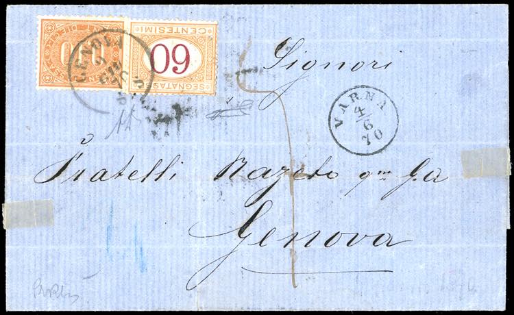 1870 - 10 cent., 60 cent. ocra e ... 