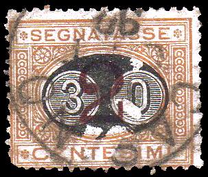 1890 - 30 cent. su 2 cent. ... 
