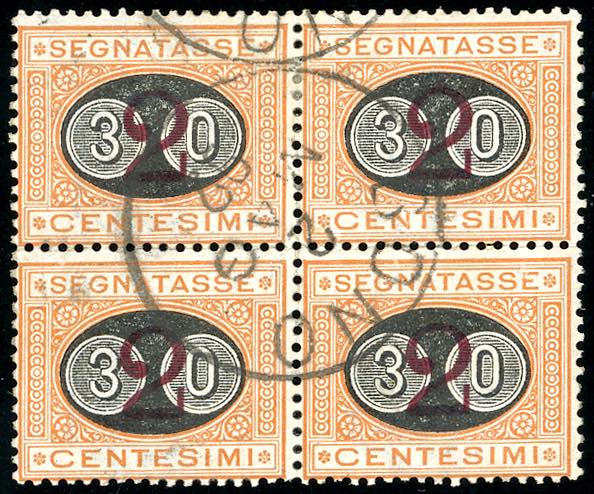 1891 - 30 cent. su 2 cent. ... 