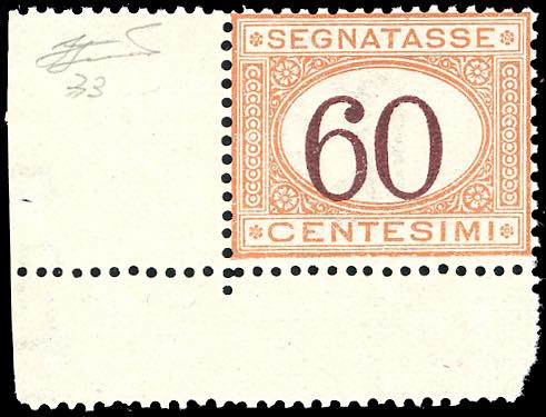 1924 - 60 cent. arancio e bruno ... 