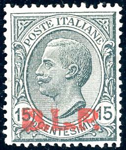 1923 - 15 cent. soprastampa BLP ... 