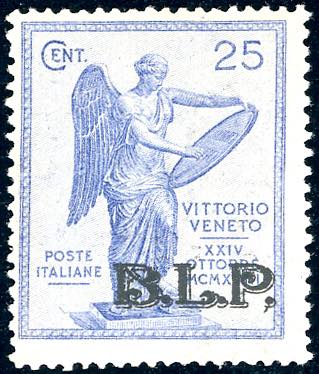 1922 - 25 cent. Vittoria, non ... 