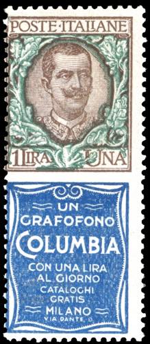 1924 - 1 lira Columbia (19), ... 