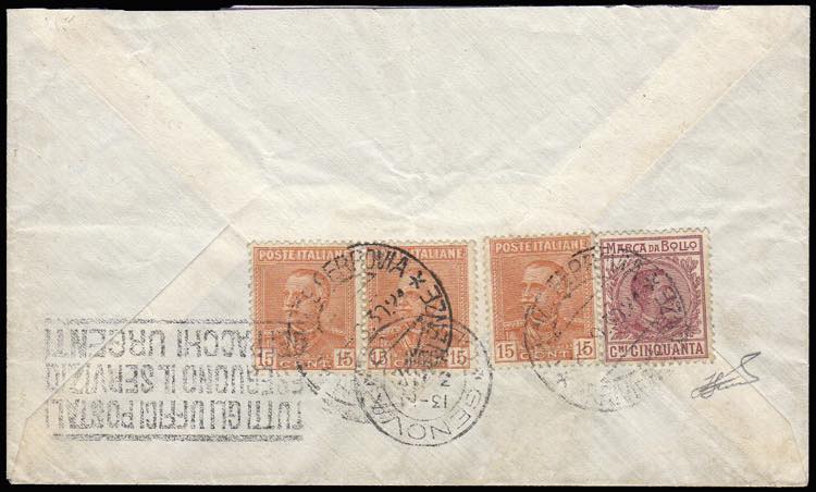 1930 - 50 cent. marca da bollo ... 