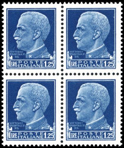 1944 - 1,25 lire, soprastampa ... 