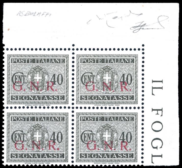 1943 - 40 cent., soprastampa ... 