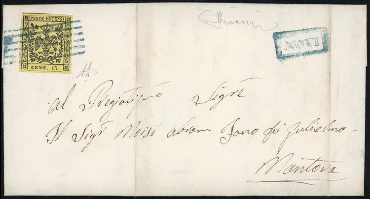 NOVI, sei sbarre + cartella ... 