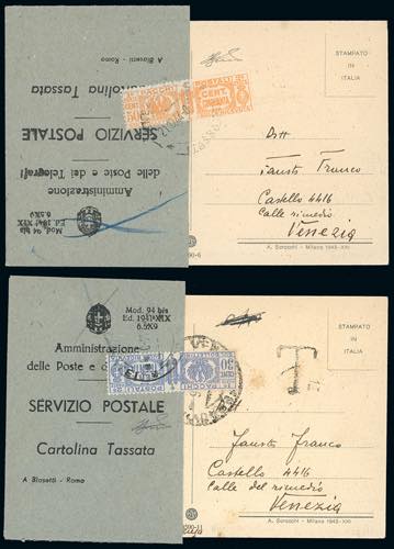 1944 - 30 cent. e 50 cent. pacchi ... 