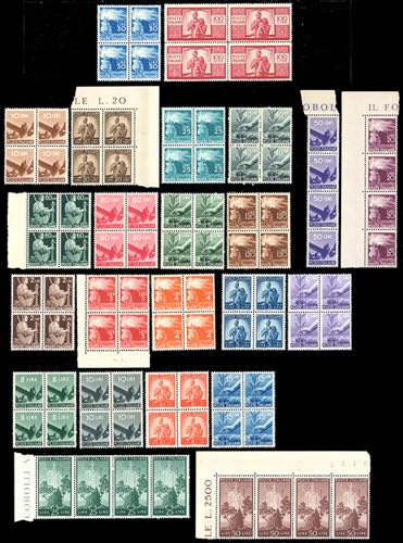 1945/48 - Democratica (543/565), ... 