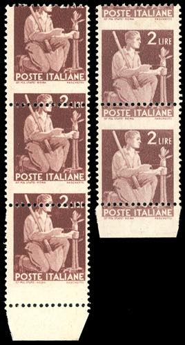 1945 - 2 lire Democratica, ... 