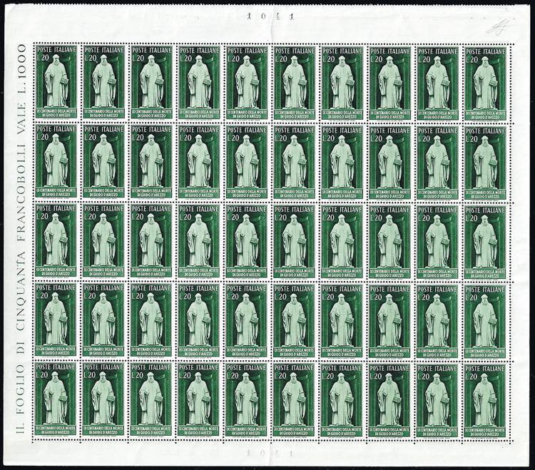 1950 - 20 lire Guido DArezzo ... 