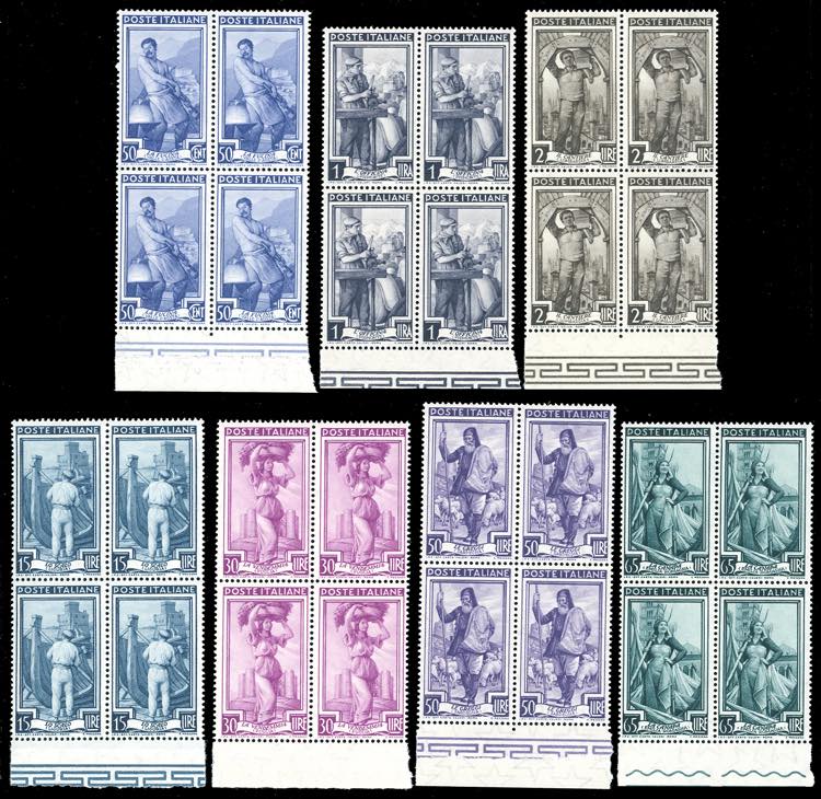 1855/57 - Lavoro, filigrana ... 