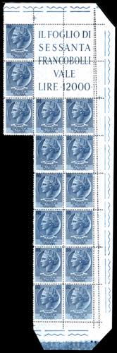 1957 - 200 lire Turrita, filigrana ... 