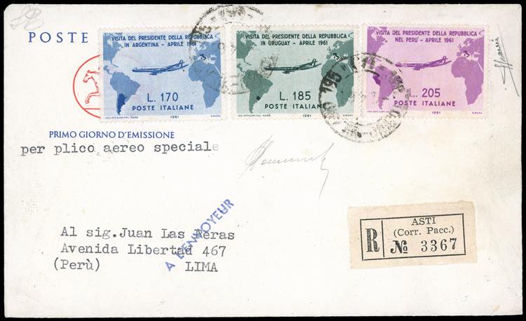 1961 - 205 lire Gronchi Rosa, 170 ... 