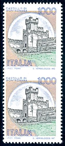 1980 - 1.000 lire Castelli (1527), ... 