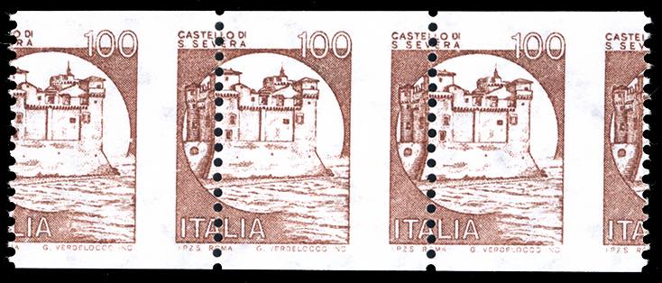 1988 - 100 lire Castelli in bobina ... 