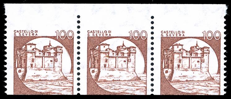 1988 - 100 lire Castelli in bobina ... 
