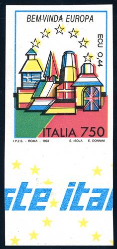 1993 - 750 lire Portogallo, Europa ... 