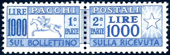 1954 - 1.000 lire Cavallino, ... 