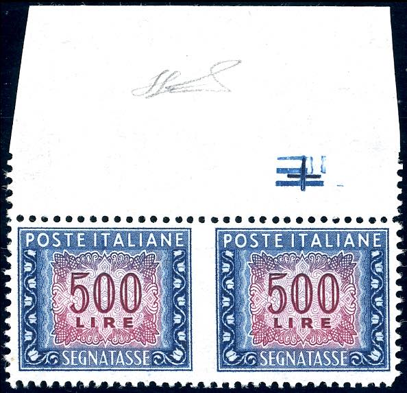 1952 - 500 lire, filigrana ruota, ... 