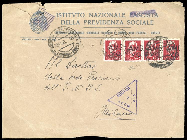 1946 - 2 lire, soprastampa ... 
