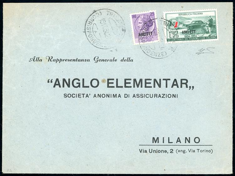 1954 - 25 lire Touring, 25 lire ... 