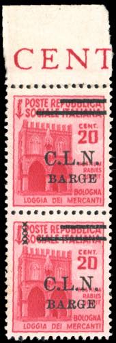 BARGE 1945 - 20  cent. Monumenti ... 