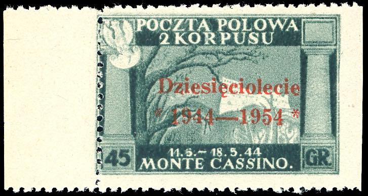 GOVERNO DI LONDRA 1954 - 45 g. ... 