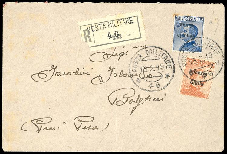 VENEZIA GIULIA 1919 - 25 cent. ... 