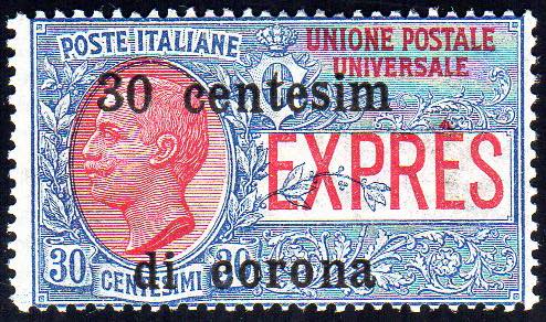 TRENTO E TRIESTE ESPRESSI 1919 - ... 