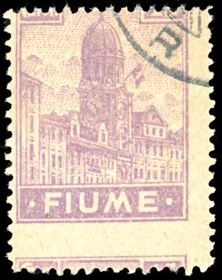 FIUME 1919 - 15 cent. Allegorie e ... 