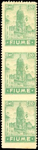 FIUME 1919 - 20 cent. Allegorie e ... 