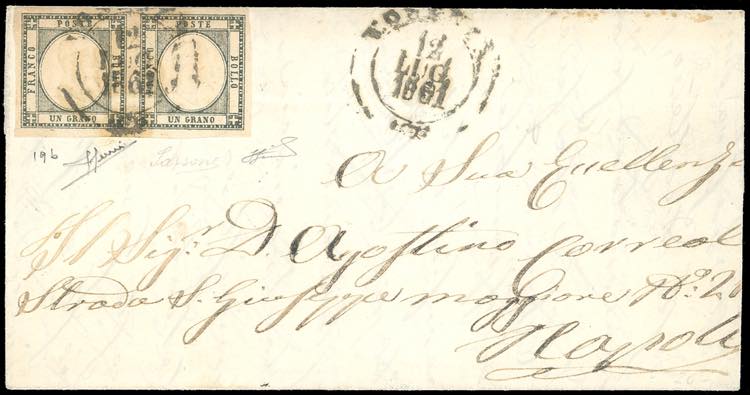 1861 - 1 grano grigio verdastro ... 