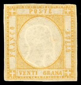 1861 - 20 grana giallo (23), ... 