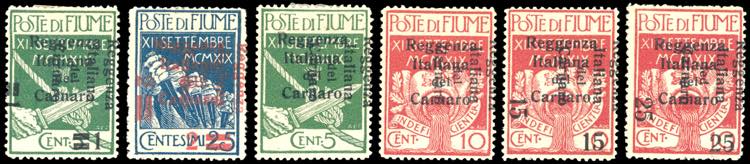 FIUME 1920 - Reggenza Italiana del ... 