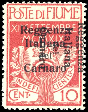 FIUME 1920 - 10 cent. ... 