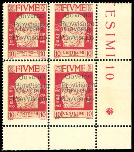 FIUME 1921 - 10 cent. ... 