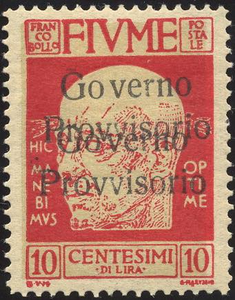 FIUME 1921 - 10 cent. ... 